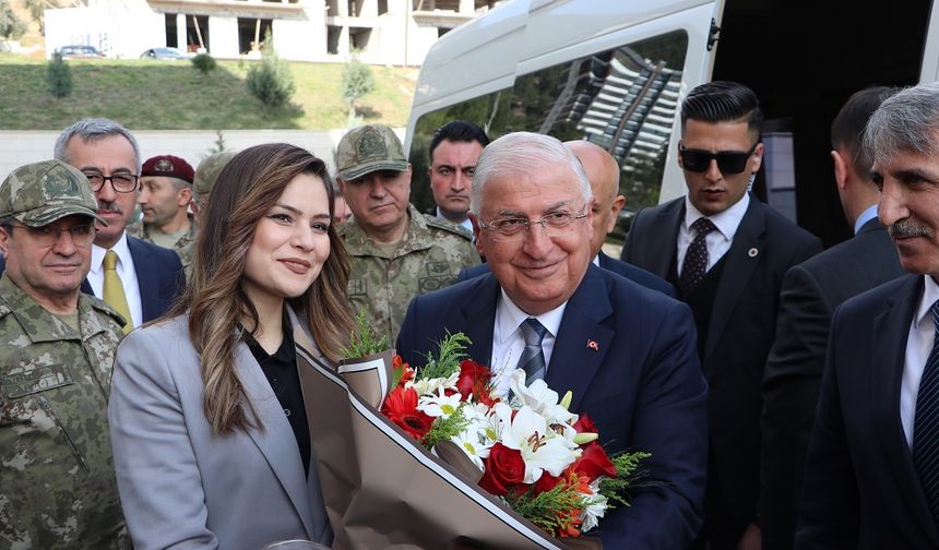 Milli Savunma Bakanı Güler, Kahramanmaraş'ta konuştu!