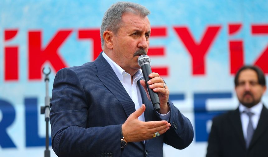 BBP Genel Başkanı Destici, Kahramanmaraş'ta konuştu: