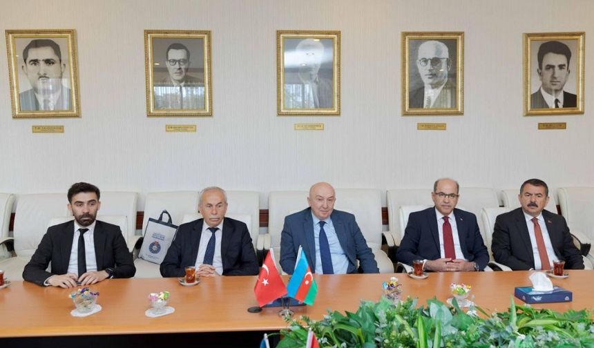 Rektör Yasım Başkanlığındaki KSÜ Heyeti, Azerbaycan Tıp Üniversitesi Tarafından Ağırlandı