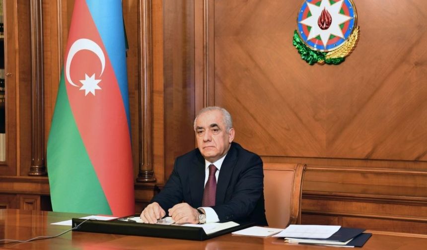 Azerbaycan Başbakanı Ali Esedov, Bugün Kahramanmaraş'a Geliyor