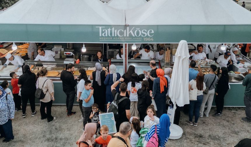 Adana Baklavası, lezzet festivalinde tam not aldı