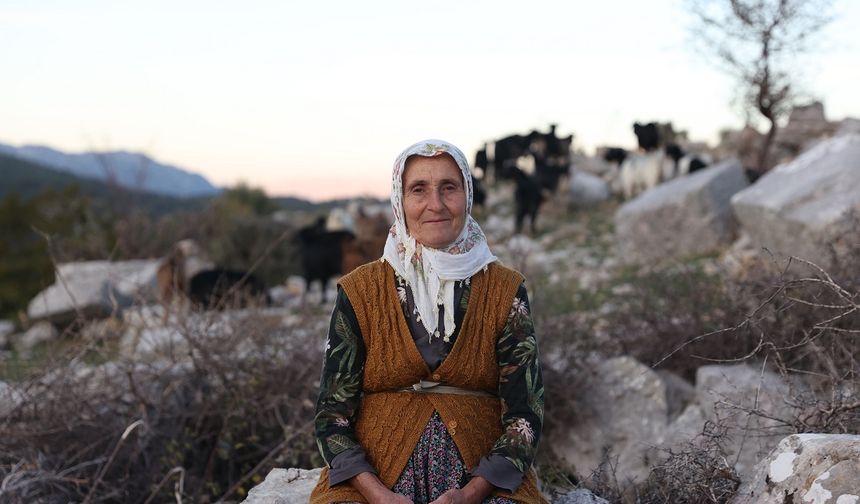 Antik kentin 45 yıllık çobanı: Yörük Fatma