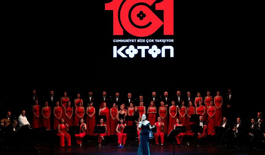 Koton Cumhuriyet'in 101. yılını konserlerle kutladı
