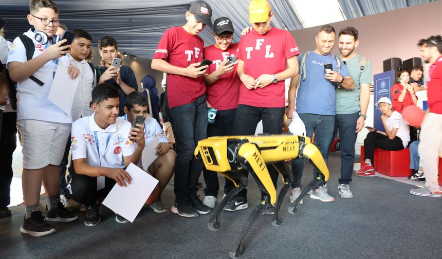 TEKNOFEST'te 'Robot Mext' için sevgi yarışı