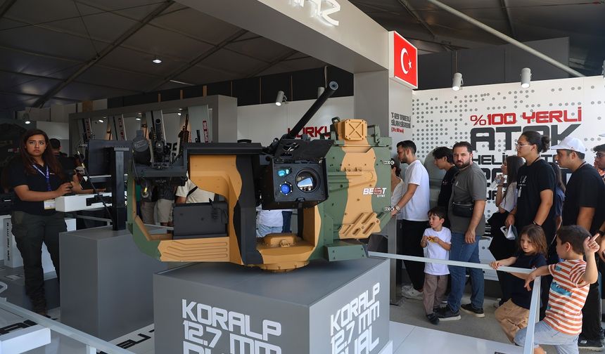 Sınırlarımızı koruyan yapay zeka destekli Uzaktan Komutalı Silah Sistemleri TEKNOFEST'te