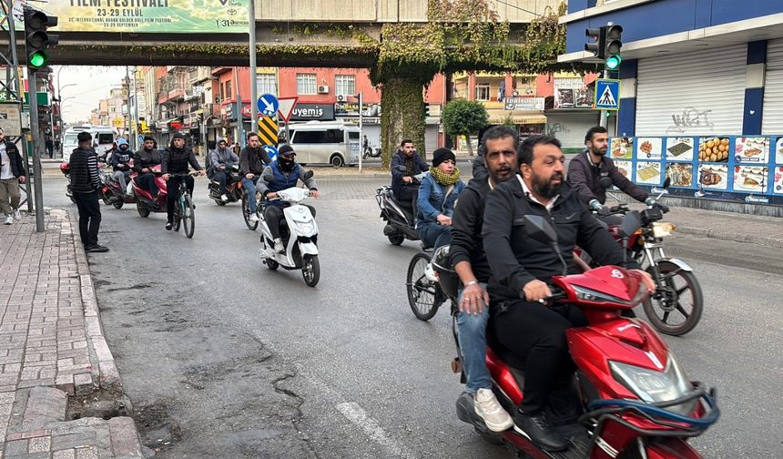 Motosiklet Yoğunluğuyla Hindistan’ı Aratmıyor