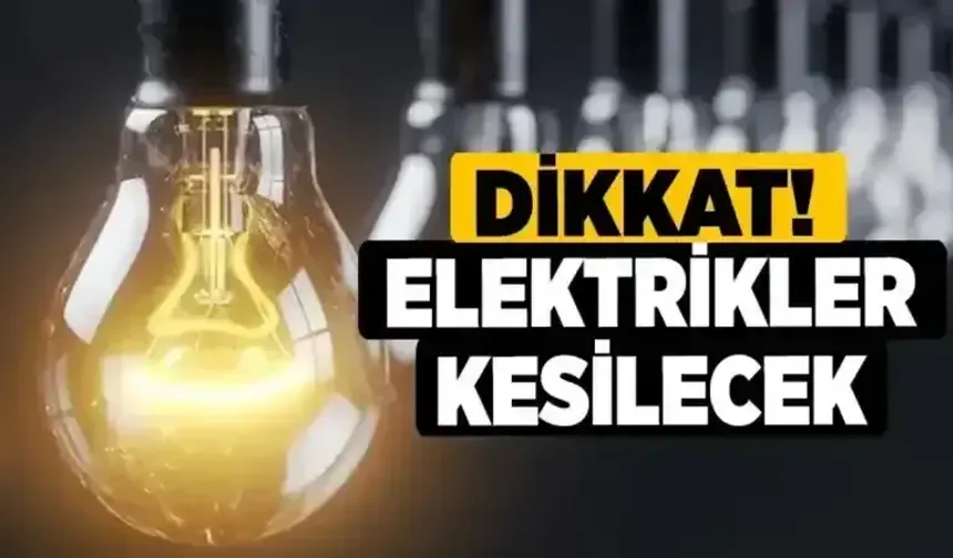 4 Aralık İstanbul elektrik kesintisi: Hangi ilçelerde elektrikler kesilecek?