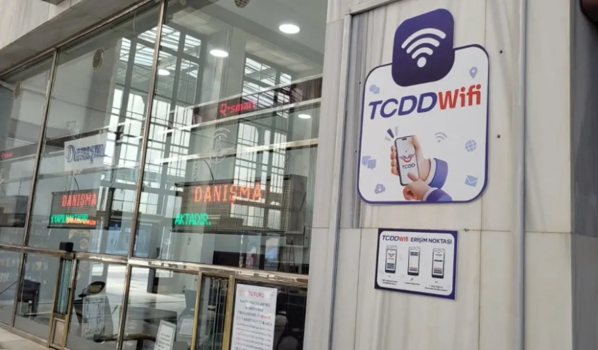 TCDD Gar ve İstasyonlarında Ücretsiz Wi-Fi Hizmeti Başladı