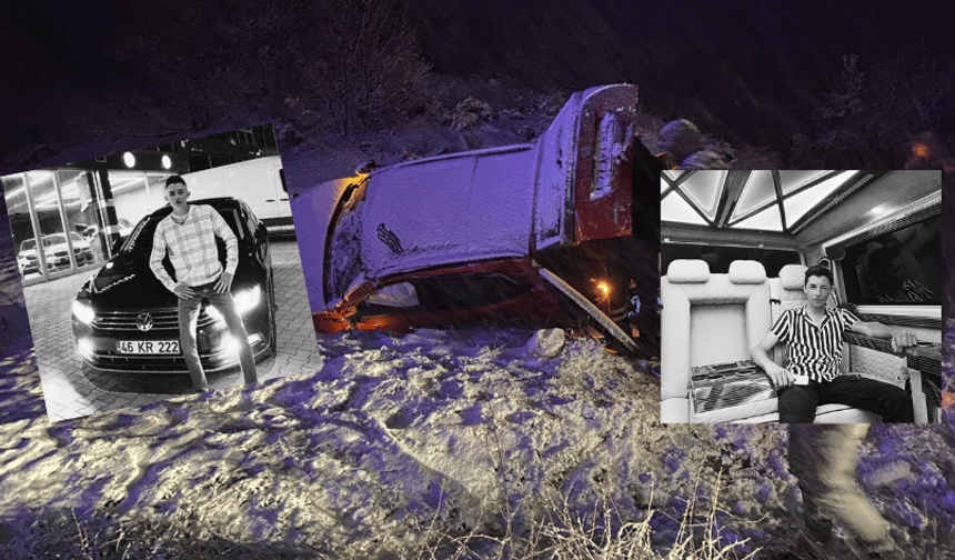 Kahramanmaraş’ta kar kazalara neden oldu: 1 ölü, 3 yaralı