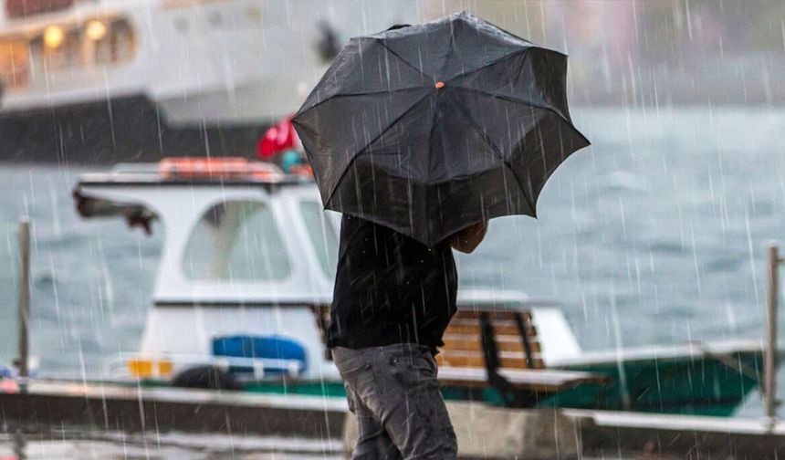 Türkiye Geneli Hava Durumu: Sağanak Yağış ve Kuvvetli Rüzgar Etkili Olacak