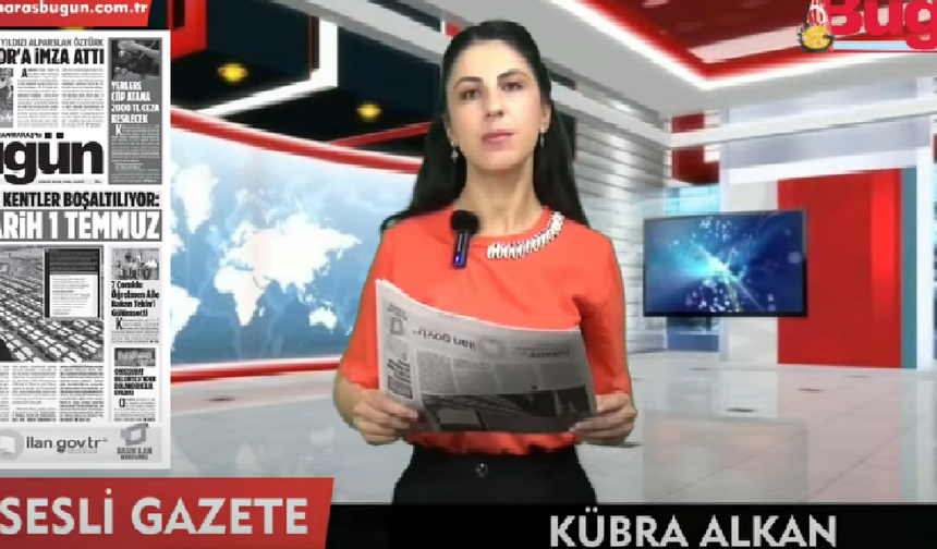 Kahramanmaraş'ın Sesli Gazetesi 23 Haziran 2025 Pazartesi