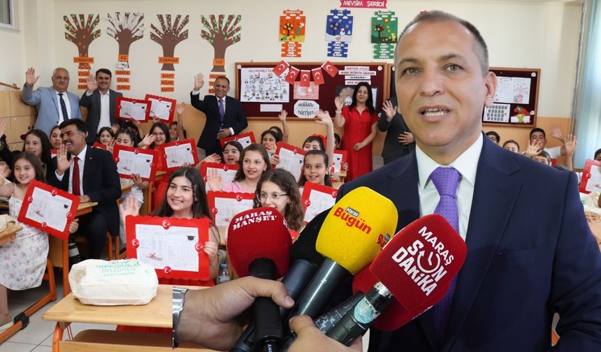 Kahramanmaraş’ta 276 Bin Öğrenci Karnesini Aldı
