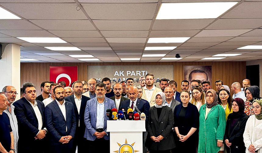 AK Parti Kahramanmaraş Teşkilatı Sahaya İniyor