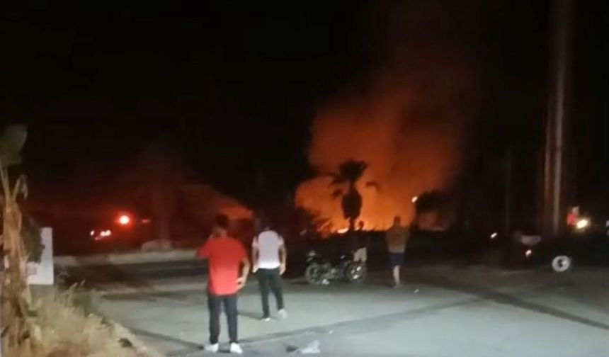 Kahramanmaraş Onikişubat'ta elektrik trafosunda patlama!