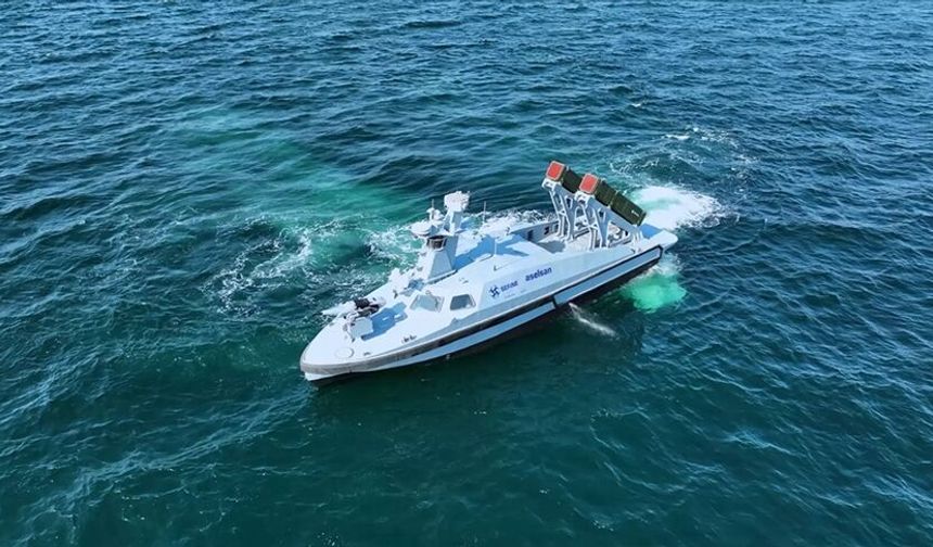 Türkiye’nin ilk silahlı İnsansız deniz aracı MARLİN’e mayın harbi yeteneği eklendi