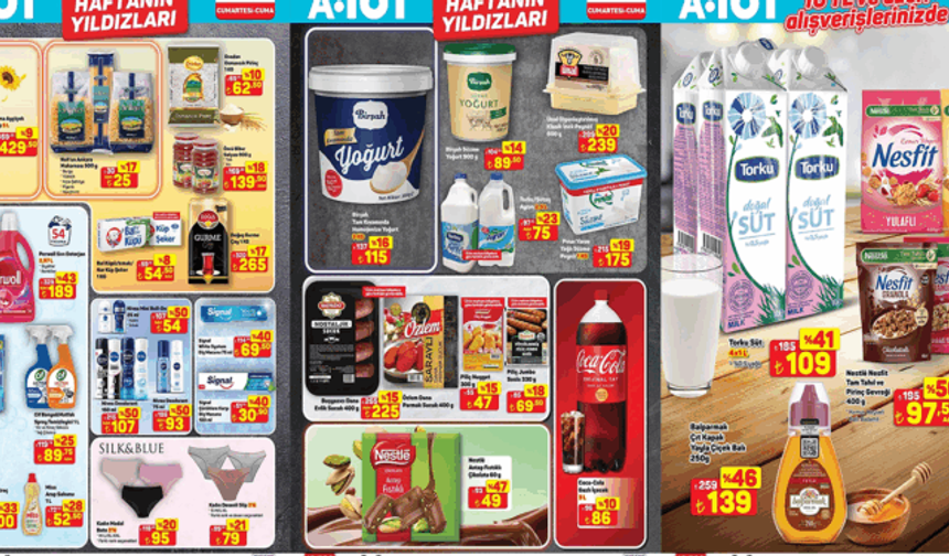 Kahramanmaraş’ta A101 İndirimleri Başladı! Fiyatlar Yüzde 47 Düştü