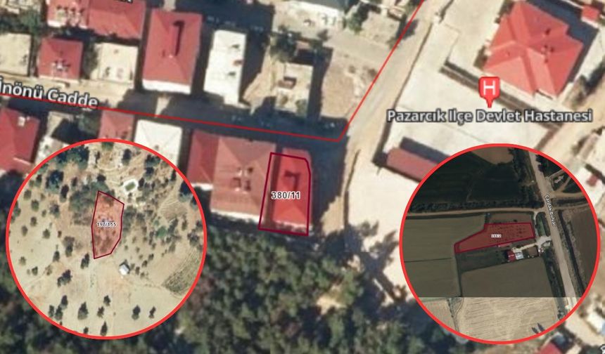 Kahramanmaraş’ta Göksun, Çağlayancerit ve Pazarcık’ta 3 taşınmaz icradan satışa çıktı