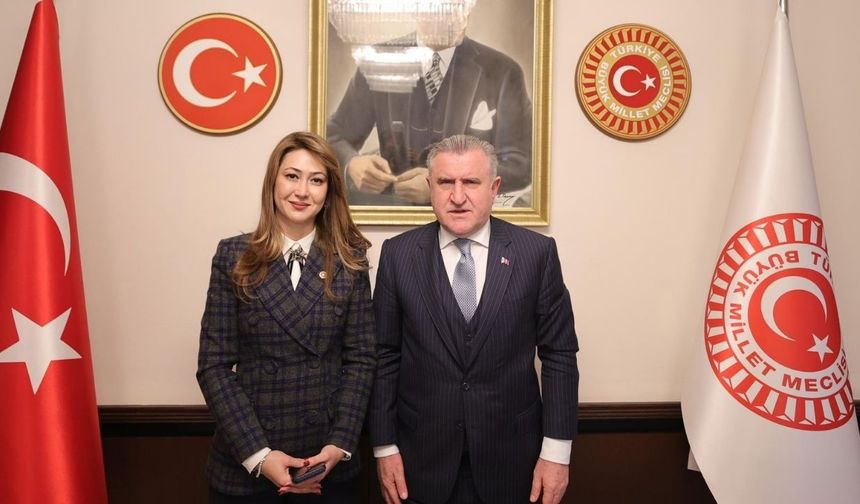 Milletvekili Karakoç, Spor Bakanı ile Takımlarının Sorunlarını Görüştü