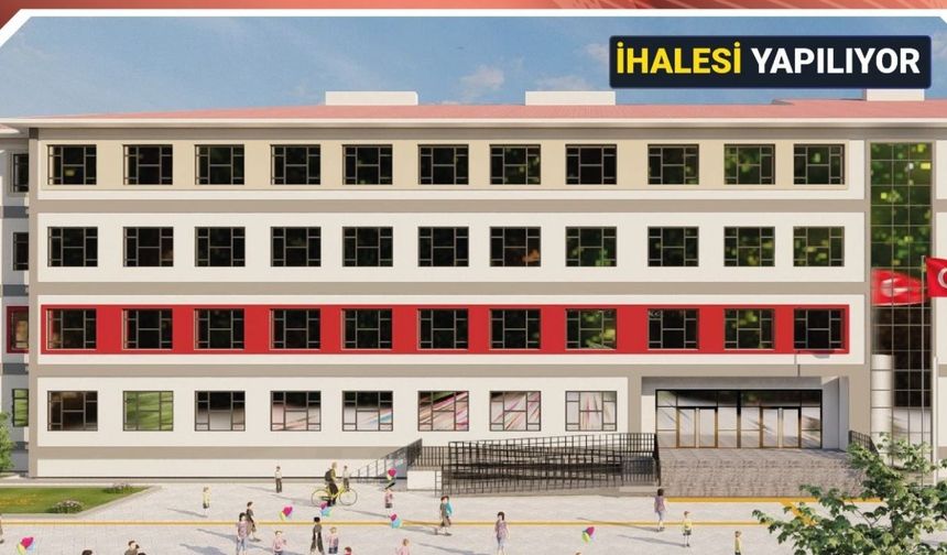 Elbistan’a 32 Derslikli Yeni Ortaokul Yapılıyor