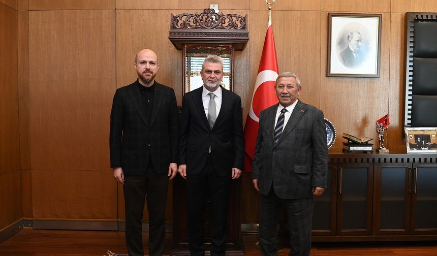 Başkan Görgel, Bilal Erdoğan’ı Kahramanmaraş’ta ağırladı