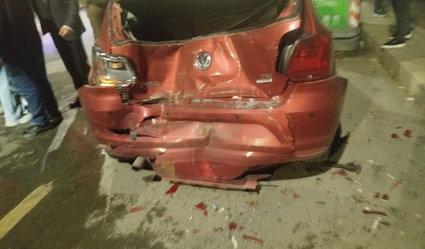 Kahramanmaraş’ta demir yığınına dönen araçtan sağ çıkarıldı