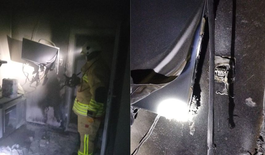 Kahramanmaraş Dulkadiroğlu’nda ev yangını: Zamanında müdahale faciayı önledi