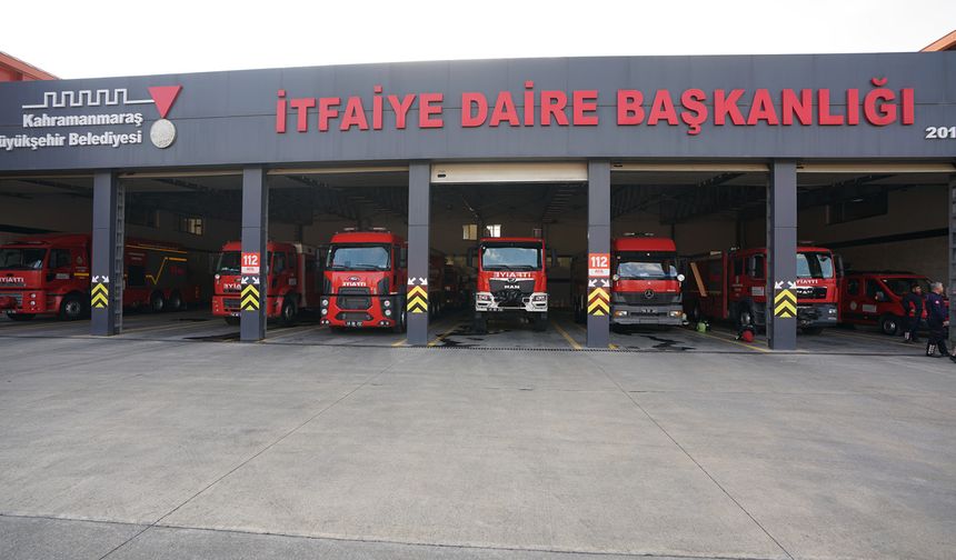 Kahramanmaraş İtfaiyesi Kasım Ayında 656 Olaya Müdahale Etti