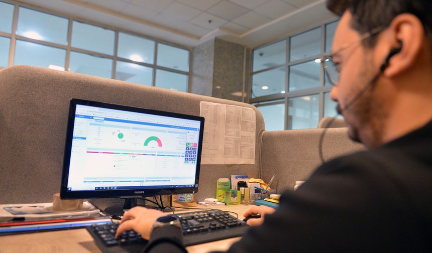 Kahramanmaraş'ta Alo 153 çağrı merkezi, kasım ayında 12 bin 375 talebi karşıladı