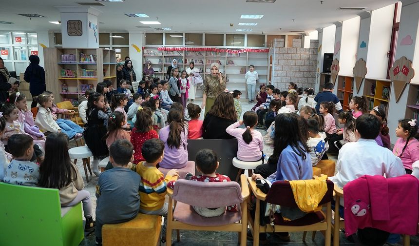 Kahramanmaraş’ta çocuklara masal dolu hafta sonu