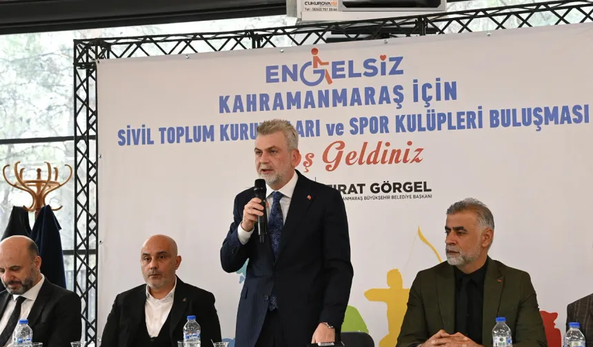 Kahramanmaraş’ta engelsiz yaşam için yeni projeler yolda
