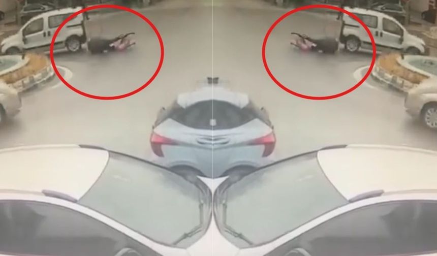 Kahramanmaraş’ta kavşakta bisiklet sürücüsüne araç çarptı