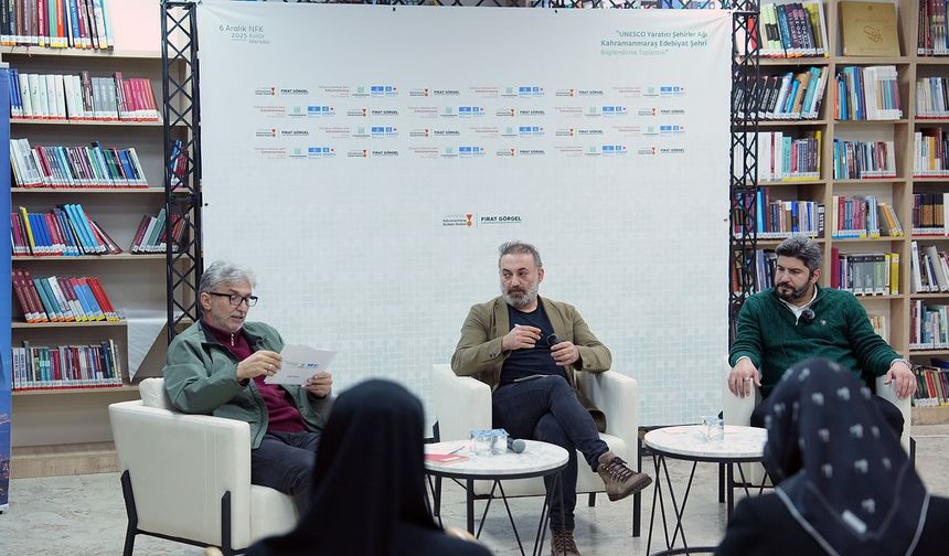 Kahramanmaraş’ta öykü yazmanın incelikleri ustalardan dinlendi