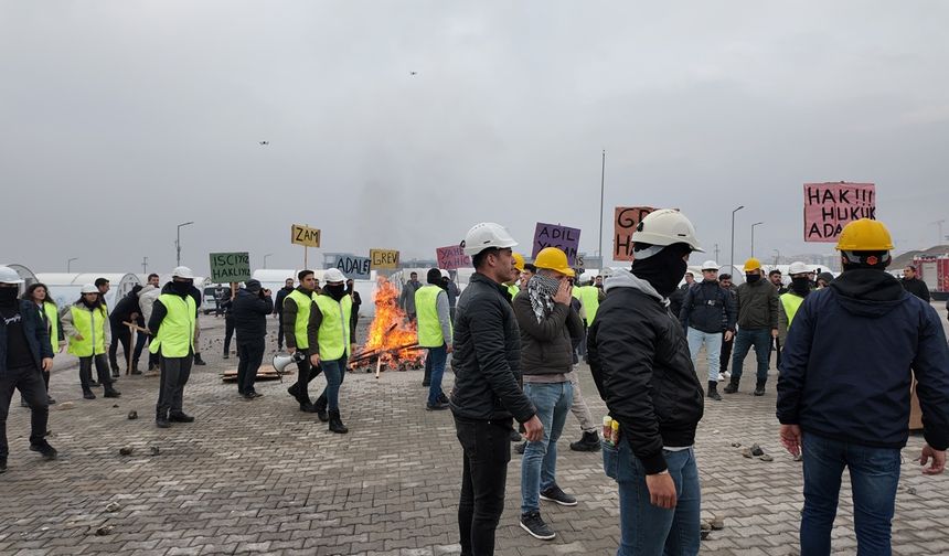 Kahramanmaraş’ta Eylemciler Polise Saldırdı