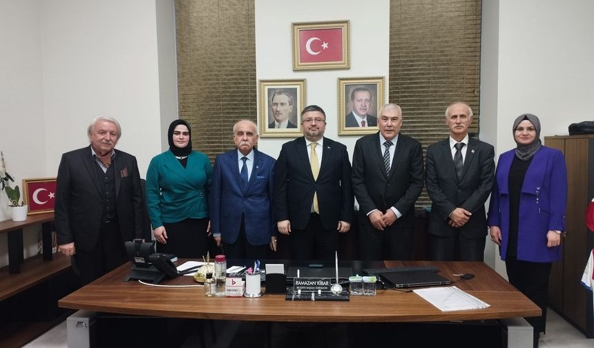 MESDER’den Onikişubat Belediye Başkan Yardımcısı Ramazan Kibar’a anlamlı ziyaret