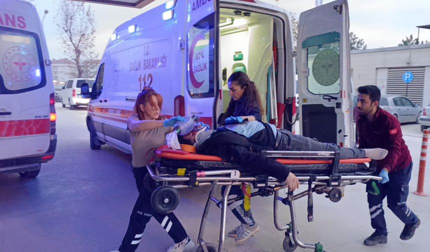 Motosiklet kazası 1 öğrenci öldü, 1’i ağır yaralı