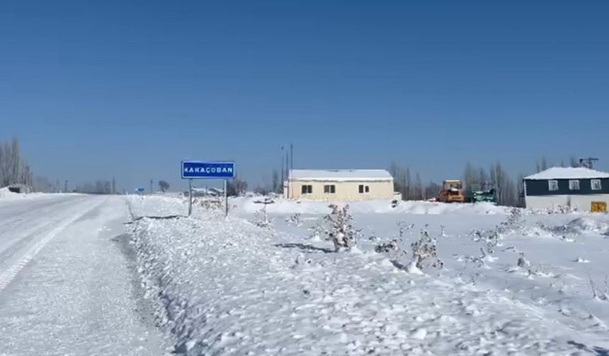 Sıcaklık eksi 30,3 dereceye düştü! Türkiye’nin en soğuk yeri oldu