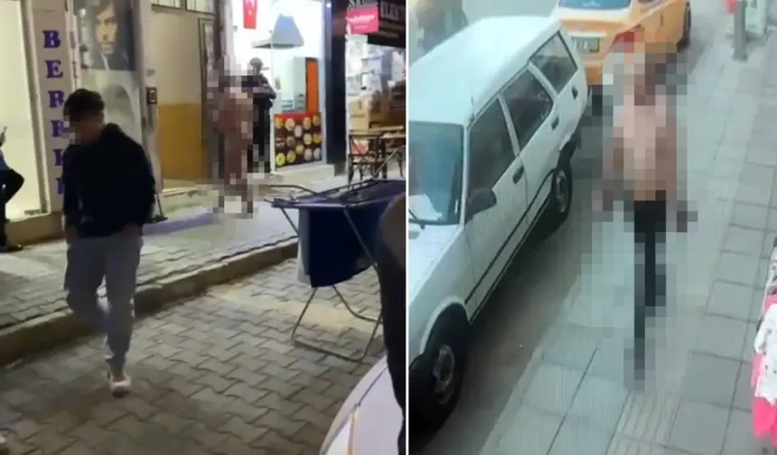 Sokakta Çıplak Dolaşan Rus Turist Polis Tarafından Gözaltına Alındı