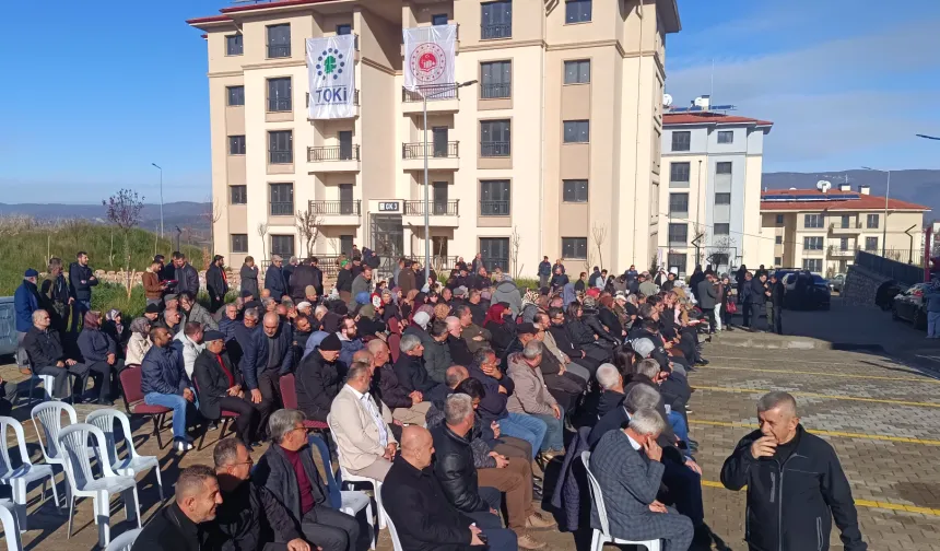 TOKİ Tarafından Yapılan 105 Konut Teslim Edildi