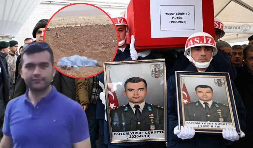 Üsteğmen Yusuf Çürüttü memleketi Kayseri’de son yolculuğuna uğurlandı