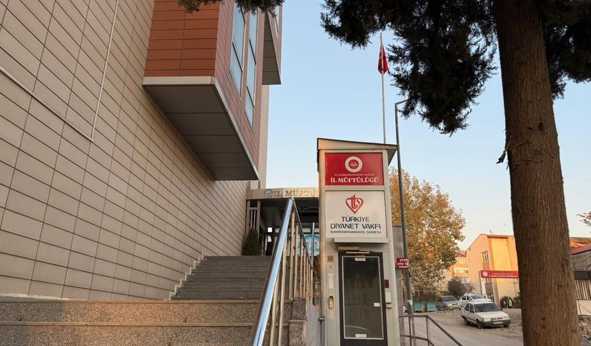 Kahramanmaraş müftülüklerine 180 kişilik personel alımı başvuruları başladı