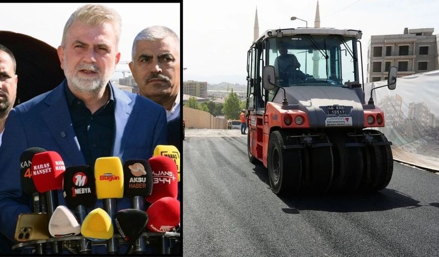 Kahramanmaraş’ta asfalt seferberliği başlıyor