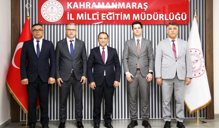MEB Daire Başkanı Yusuf Canbolat, Kahramanmaraş’ta eğitim yatırımlarını değerlendirdi