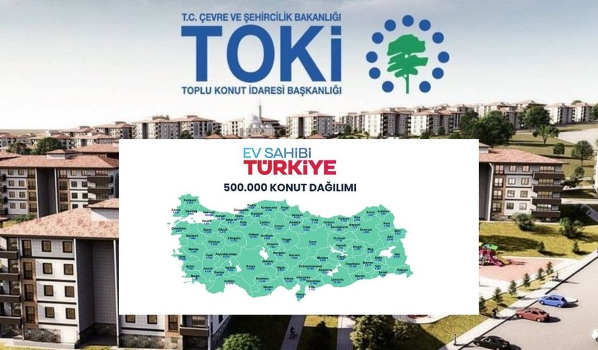 Kahramanmaraş'ta TOKİ kurasına katılacak isimler belli oldu