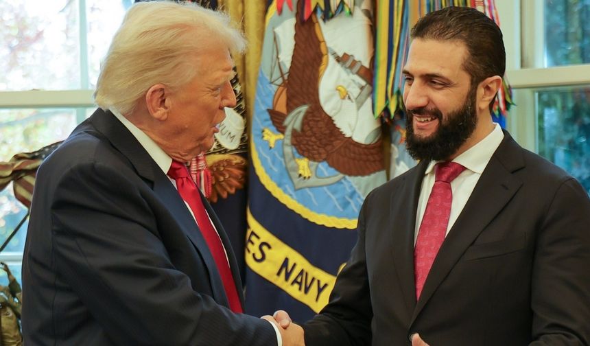 Trump ve Suriye Cumhurbaşkanı Ahmed Şara’dan kritik görüşme