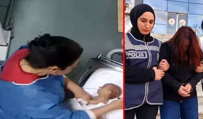 5 günlük bebeğe şiddet uyguladığı iddia edilen hemşire başka bir şehirdeki cezaevine getirildi