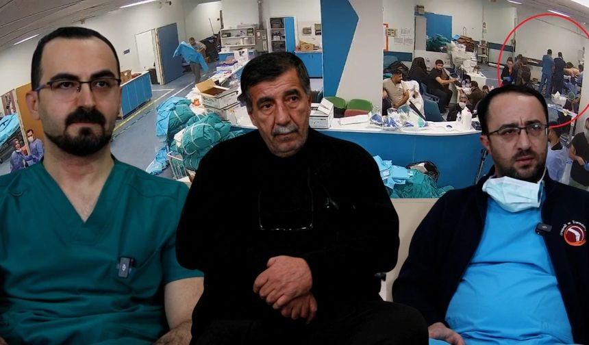 6 Şubat’ta ameliyat sırasında ikinci depreme yakalandılar, sedyeyi bırakmadılar