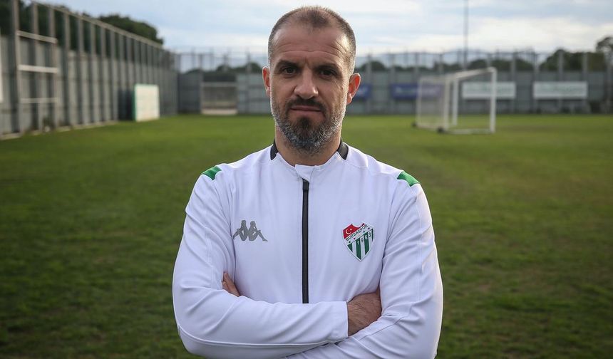 Bursaspor Teknik Direktörü Er’den İstiklalspor maçı öncesi çarpıcı açıklamalar