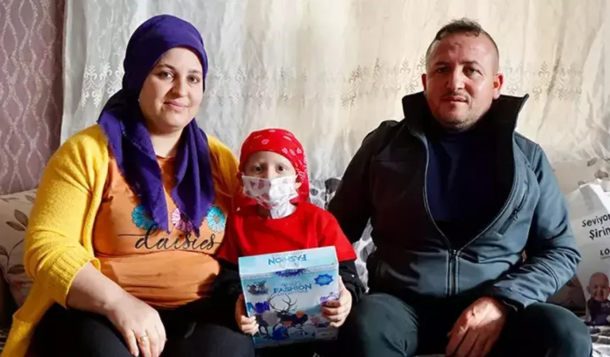 Kahramanmaraş depremde evleri yıkılan aile, lösemiyle sarsıldı