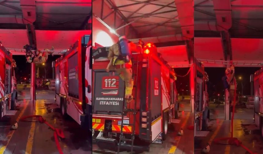 Kahramanmaraş İtfaiyesi 7/24 Görev Başında: Eğitimler Aralıksız Sürüyor