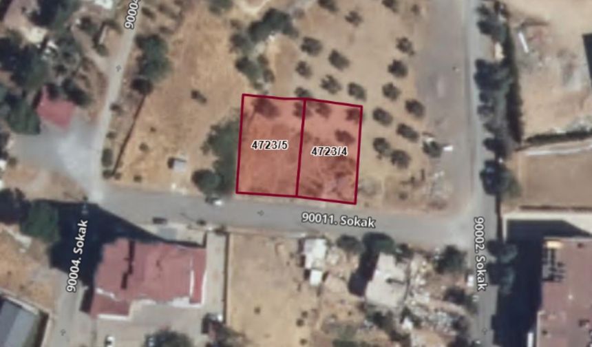 Kahramanmaraş Onikişubat’ta mahkeme kararıyla satılık arsalar